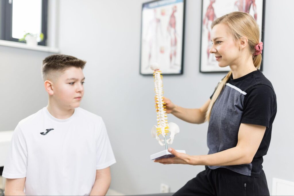 edukacja na temat fizjoterapii dziecka