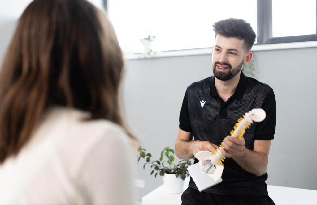 konsultacja z fizjoterapeutą