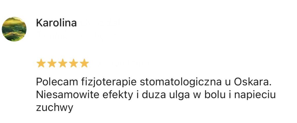 Fizjoterapia bruksizm stomatologiczna