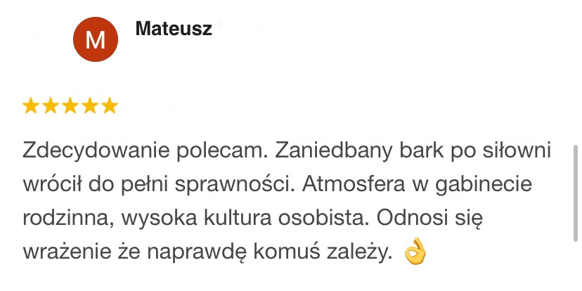 Fizjoterapia rehabilitacja Skorzewo Przezmierowo