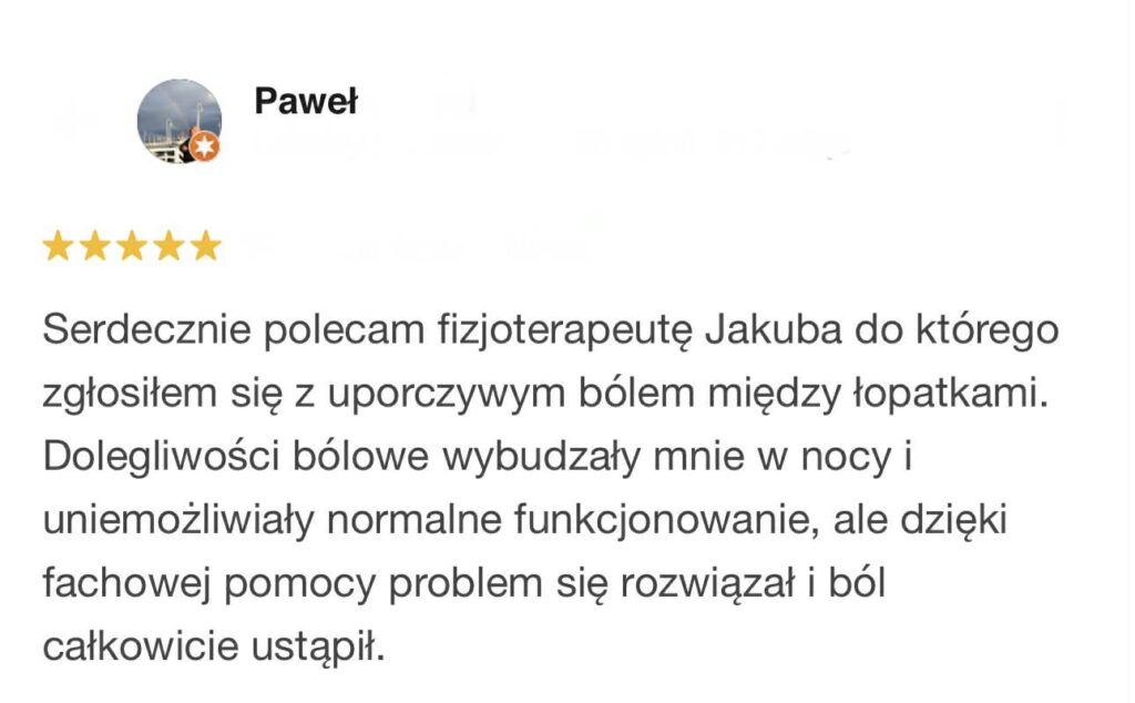 Fizjoterapia Wysogotowo Przeźmierowo